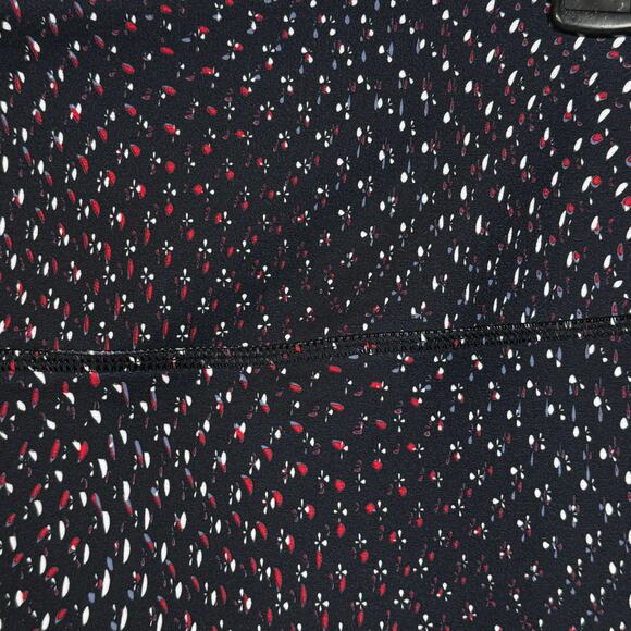 Spyder Active X-Large Ankle Leggings Abstract Elastic Waist Soft Hi-Rise Black - Picture 6 of 9